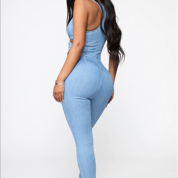 JEAN JUMPSUIT - Picture 6 of 8